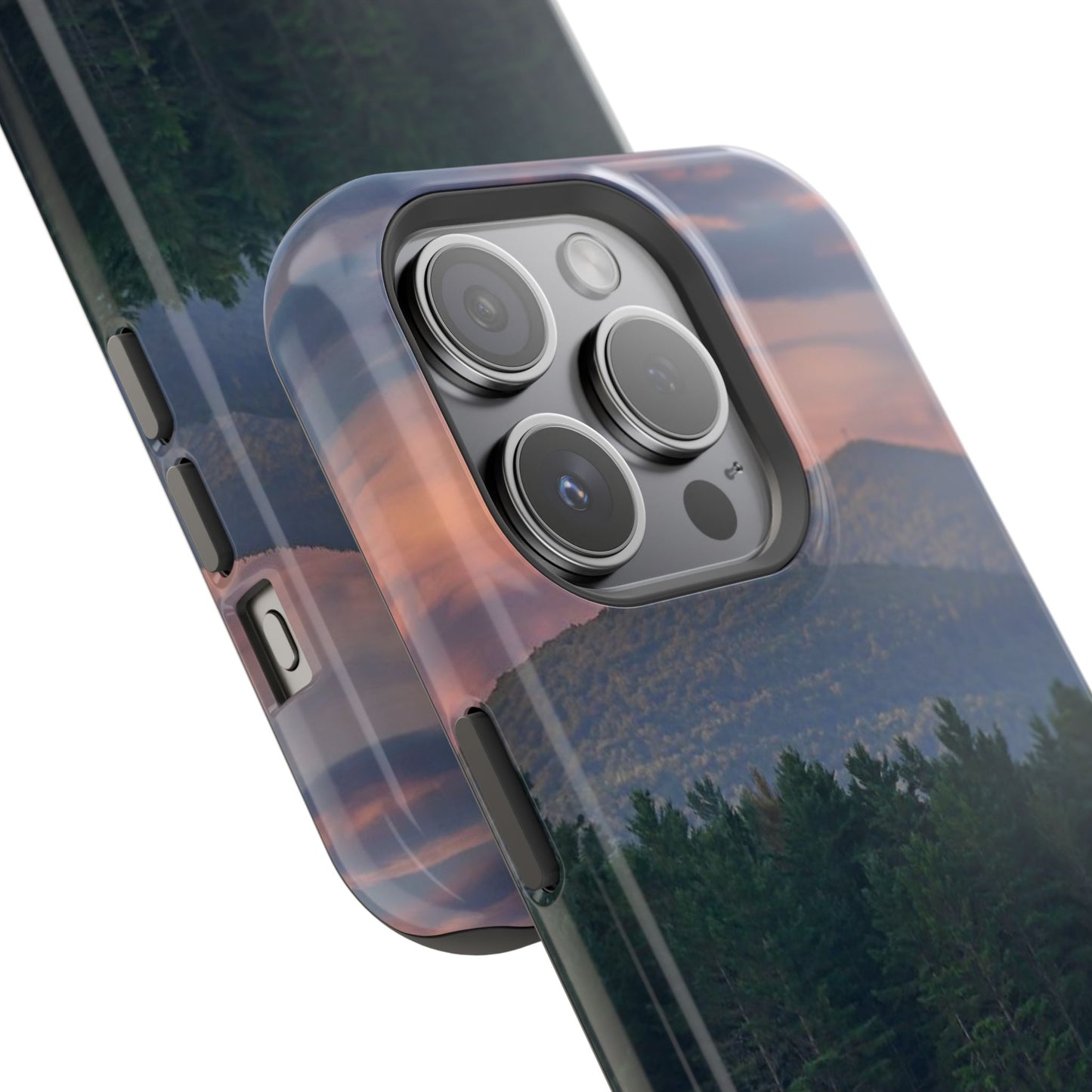 MagSafe Impact Resistant Phone Case - Loon Lake Mountain