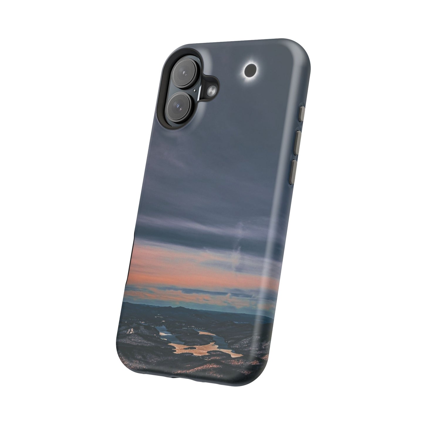 MagSafe Impact Resistant Phone Case - 2024 Solar Eclipse Totality from Whiteface Mountain