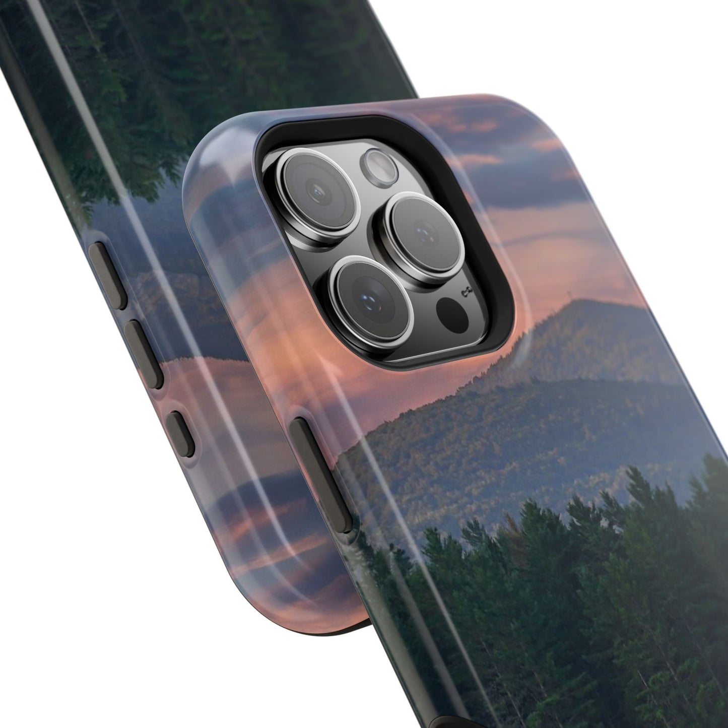 MagSafe Impact Resistant Phone Case - Loon Lake Mountain