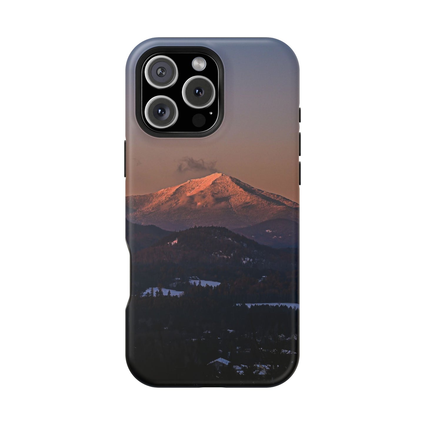 MagSafe Impact Resistant Phone Case - Sundown in a Mountain Town