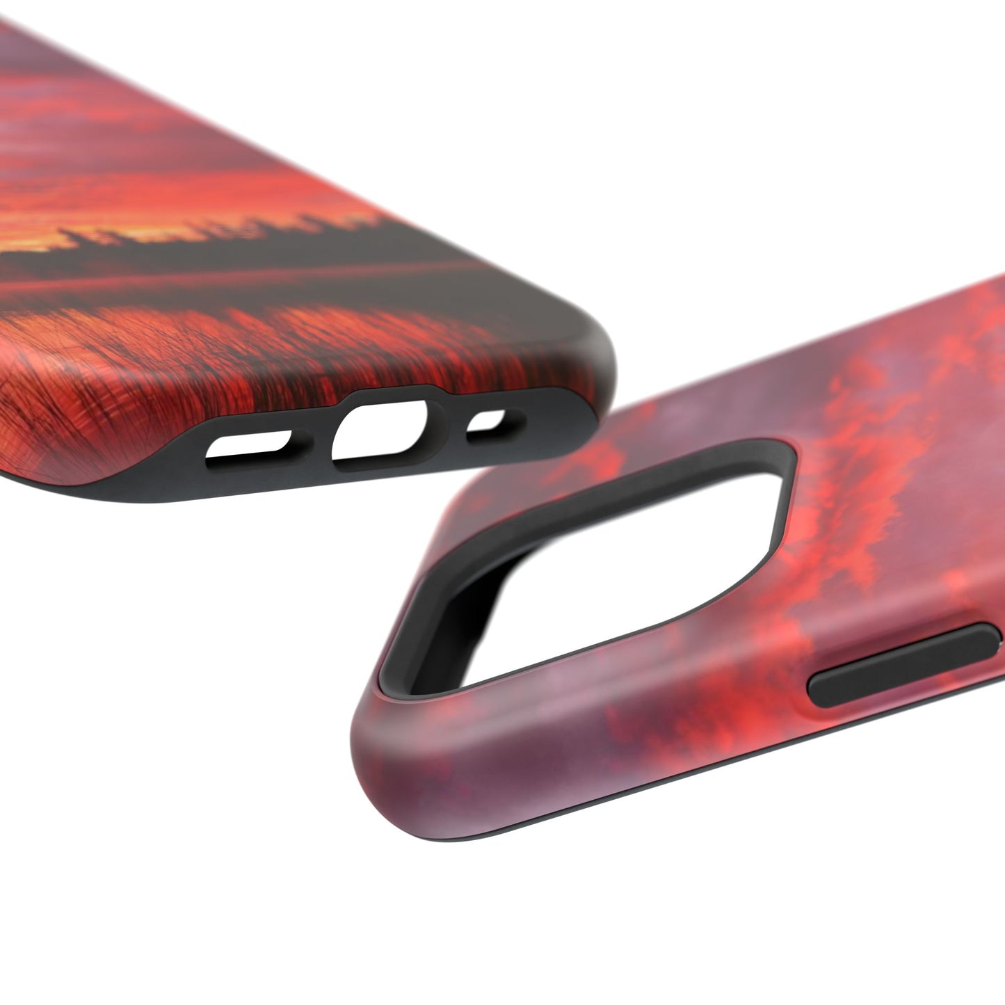 MagSafe Impact Resistant Phone Case - Fire in the Sky