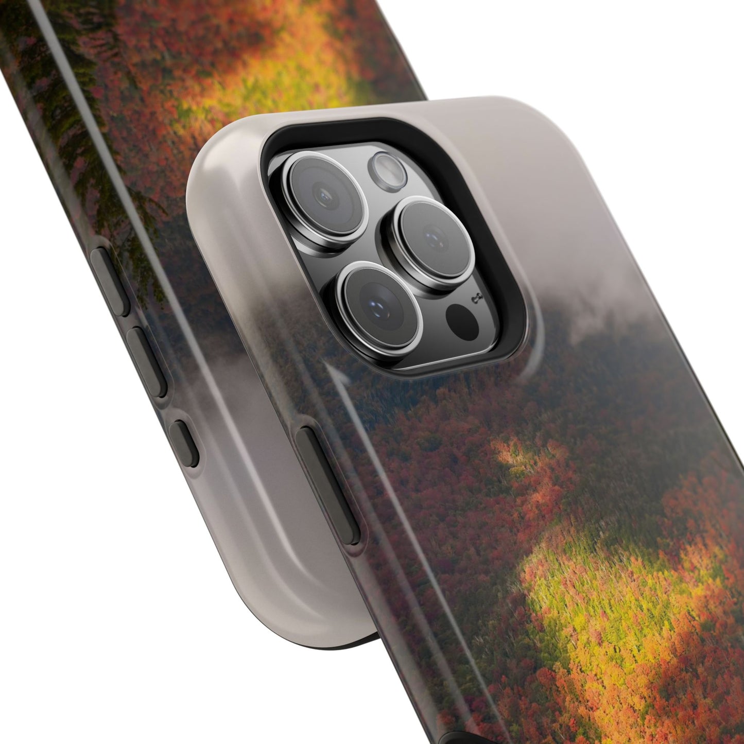 MagSafe Impact Resistant Phone Case - Adirondack Fall Fog & Foliage