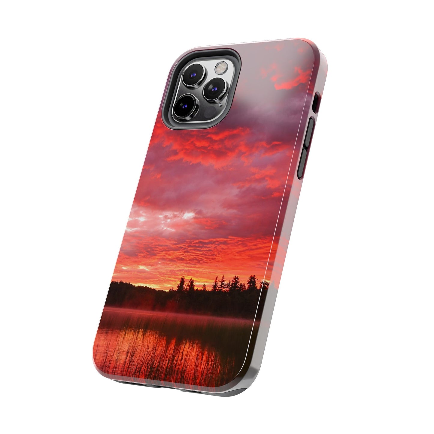 Impact Resistant Phone Case - Fire in the Sky