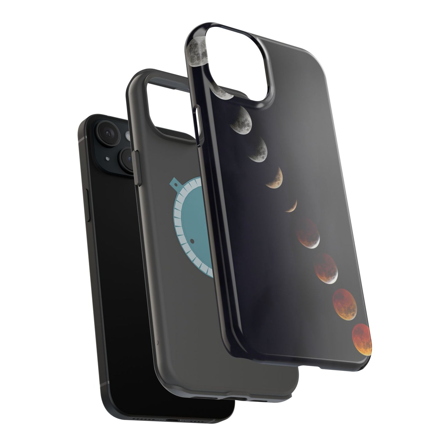 MagSafe Impact Resistant Phone Case - Lunar Eclipse Timelapse