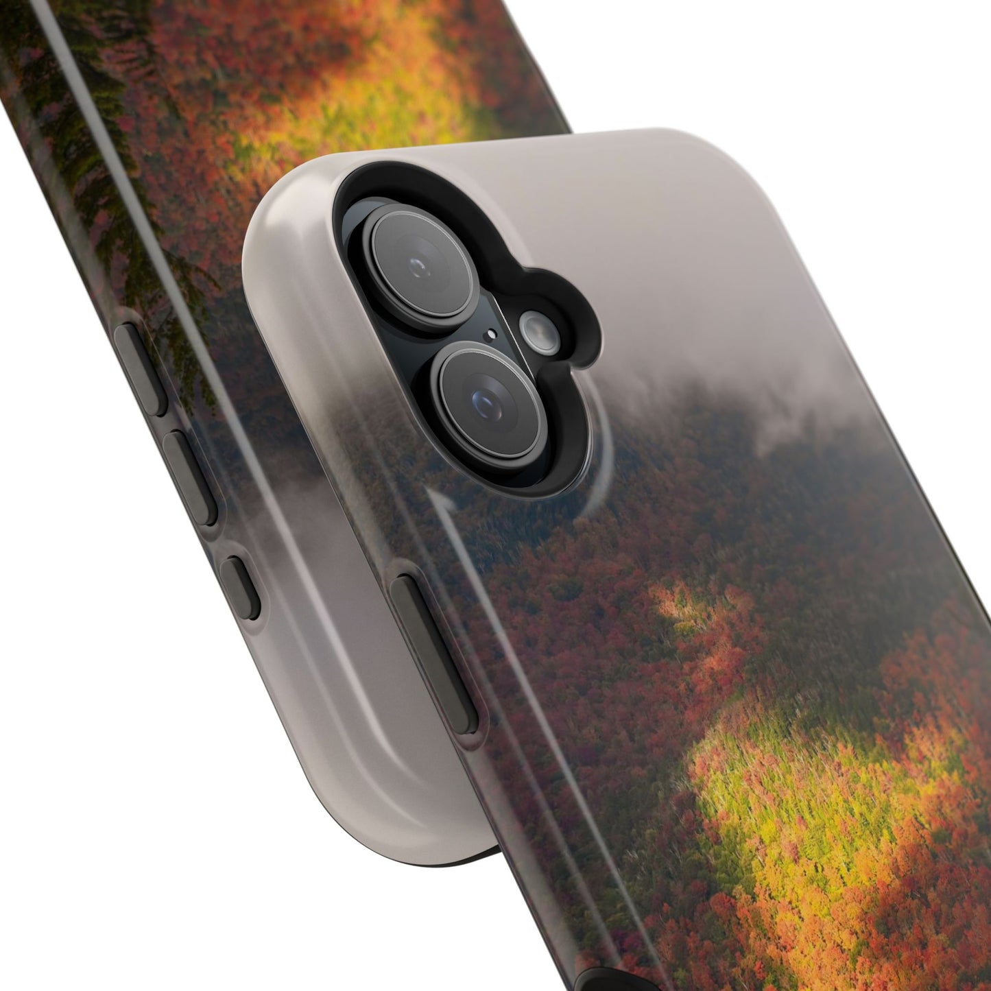 MagSafe Impact Resistant Phone Case - Adirondack Fall Fog & Foliage