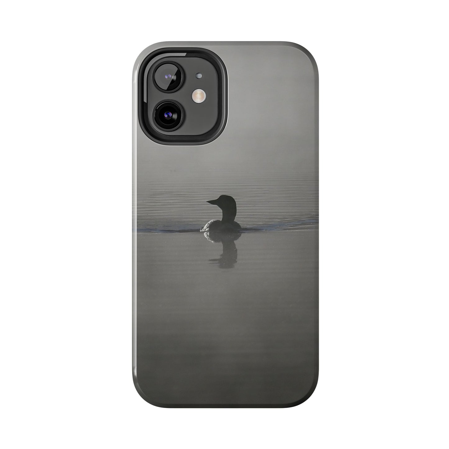 Impact Resistant Phone Case - Loon in the Mist