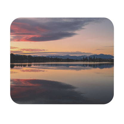 Mirror Lake: Double the Beauty Mouse Pad