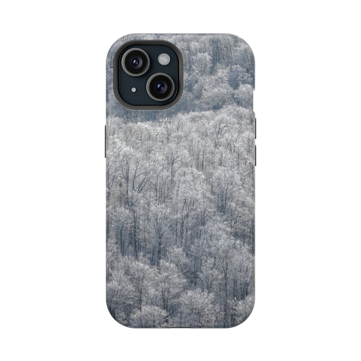 MagSafe Impact Resistant Phone Case - Frozen trees