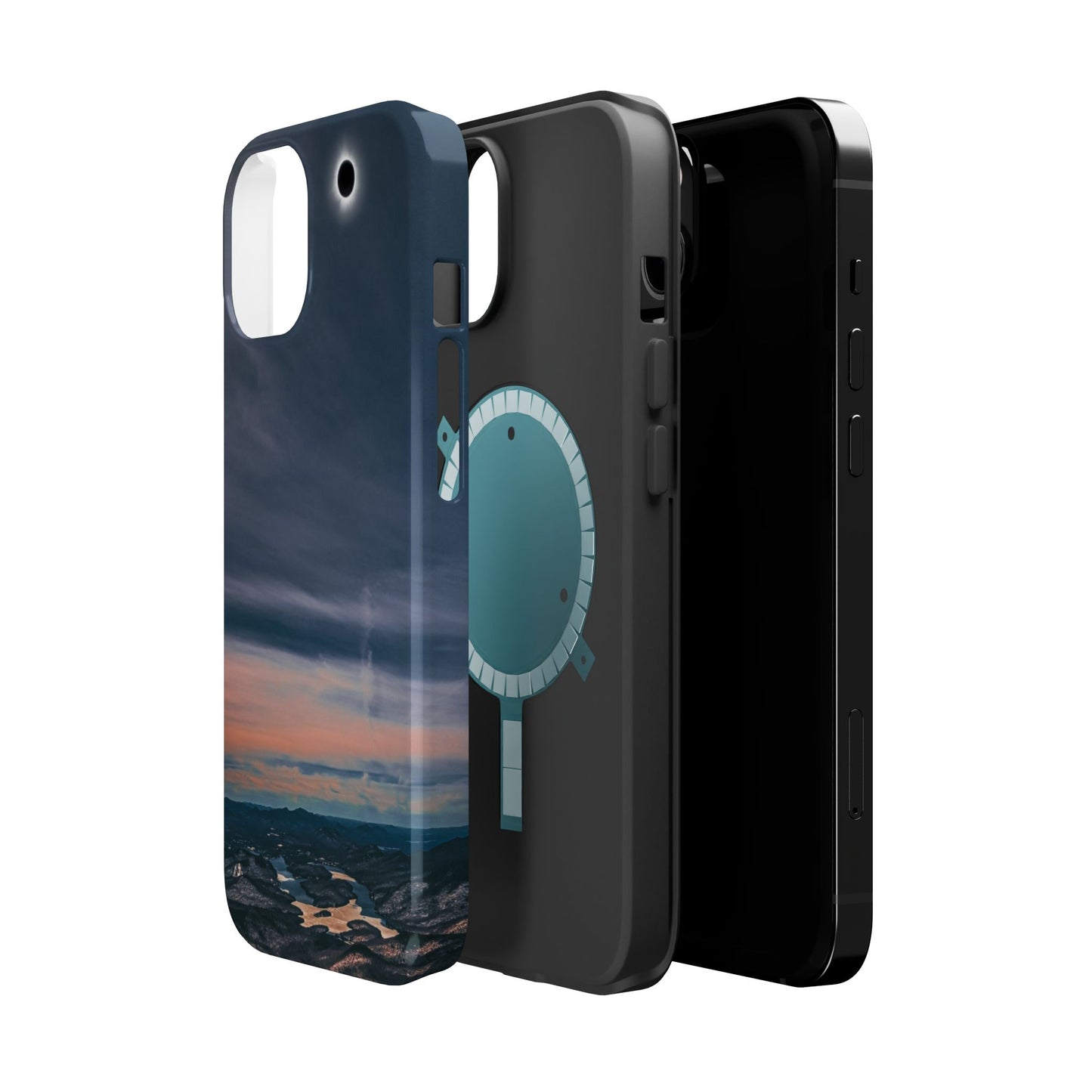 MagSafe Impact Resistant Phone Case - 2024 Solar Eclipse Totality from Whiteface Mountain