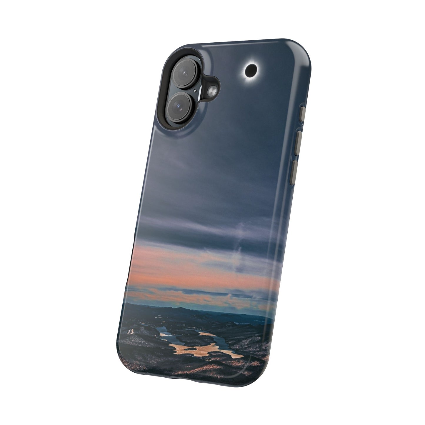 MagSafe Impact Resistant Phone Case - 2024 Solar Eclipse Totality from Whiteface Mountain