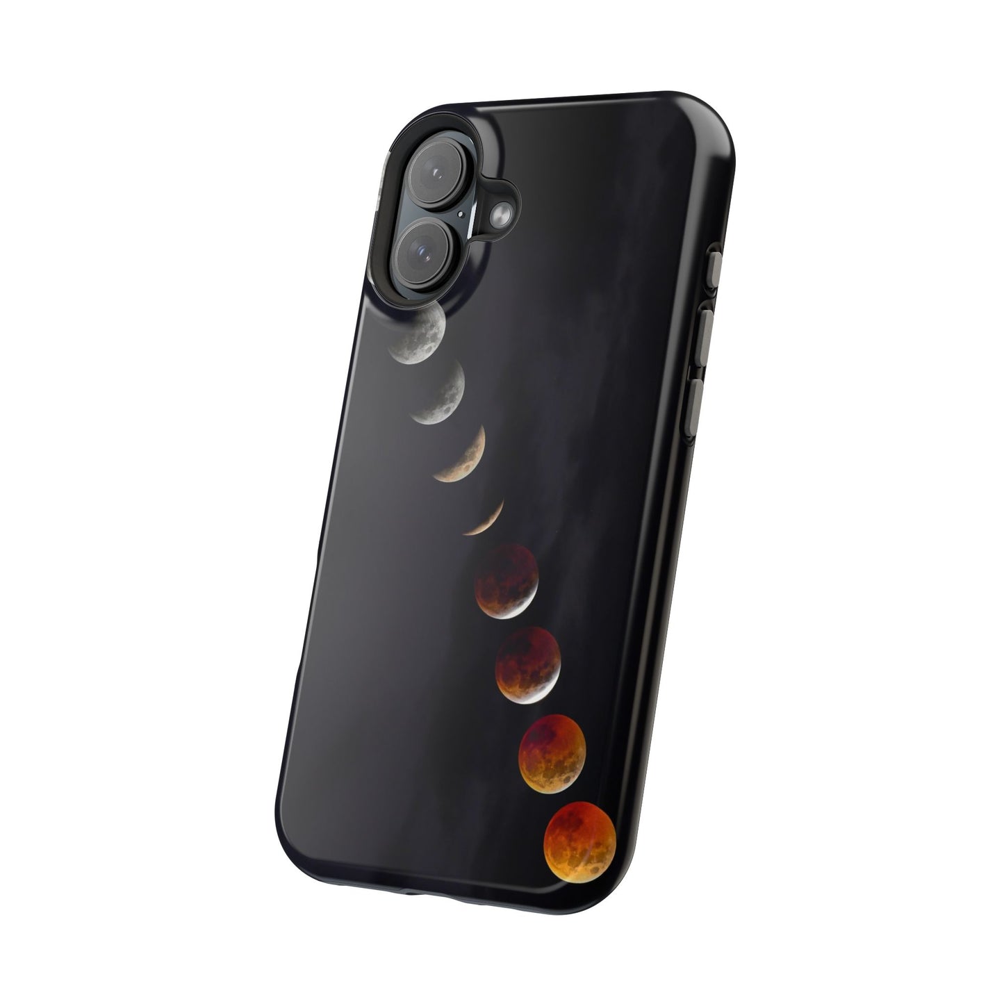 MagSafe Impact Resistant Phone Case - Lunar Eclipse Timelapse