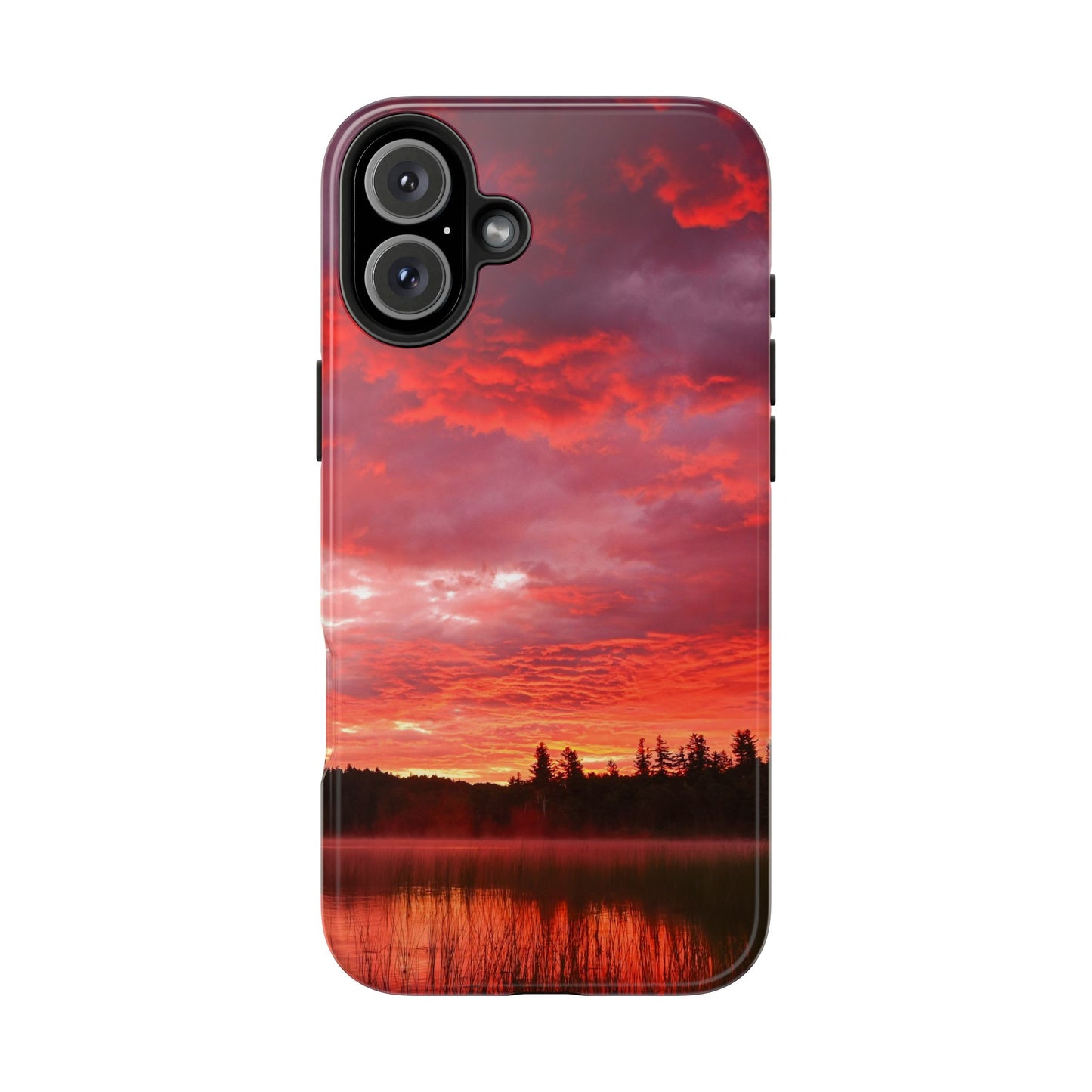 Impact Resistant Phone Case - Fire in the Sky