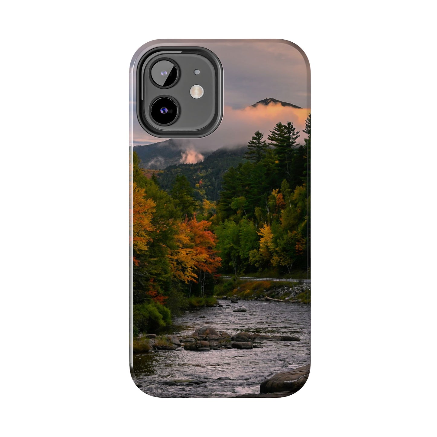 Impact Resistant Phone Case - Ausable Autumn Morning