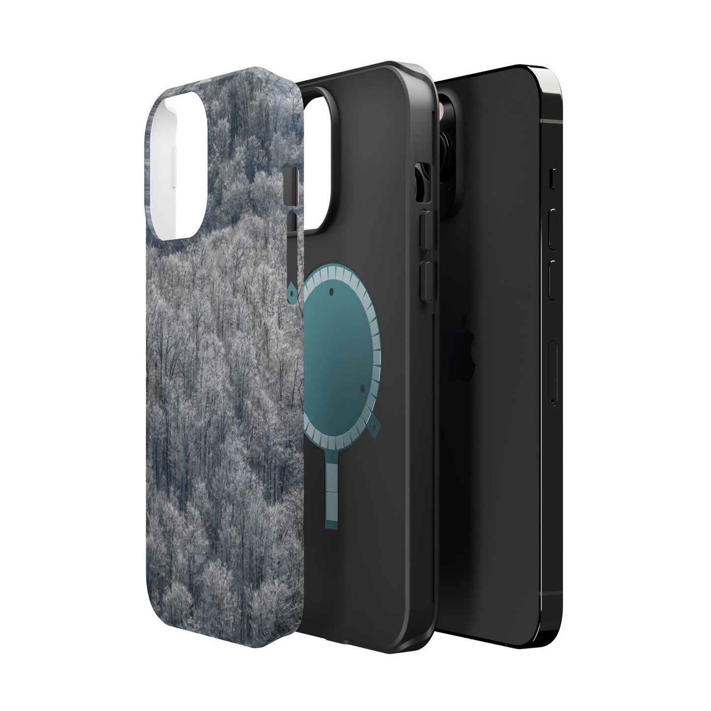 MagSafe Impact Resistant Phone Case - Frozen trees