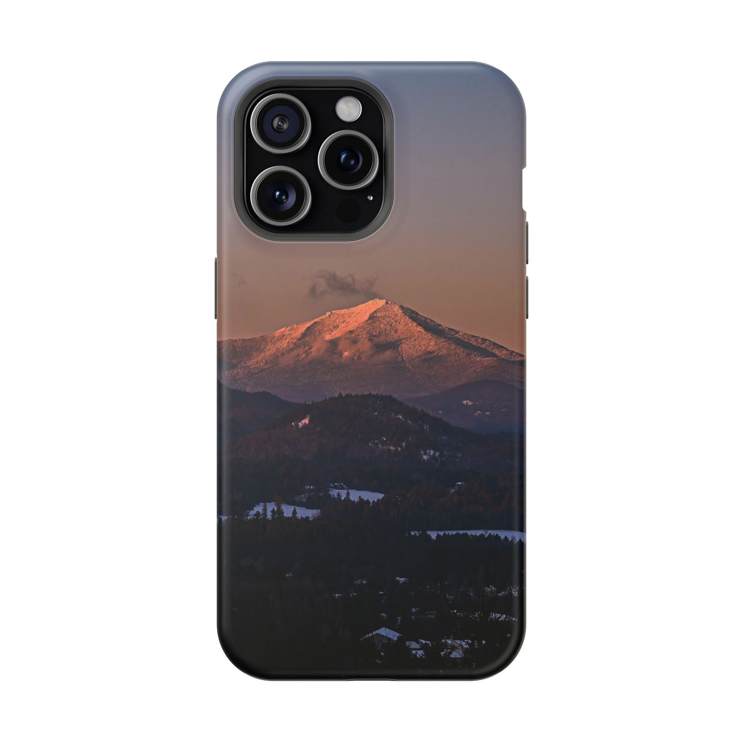 MagSafe Impact Resistant Phone Case - Sundown in a Mountain Town