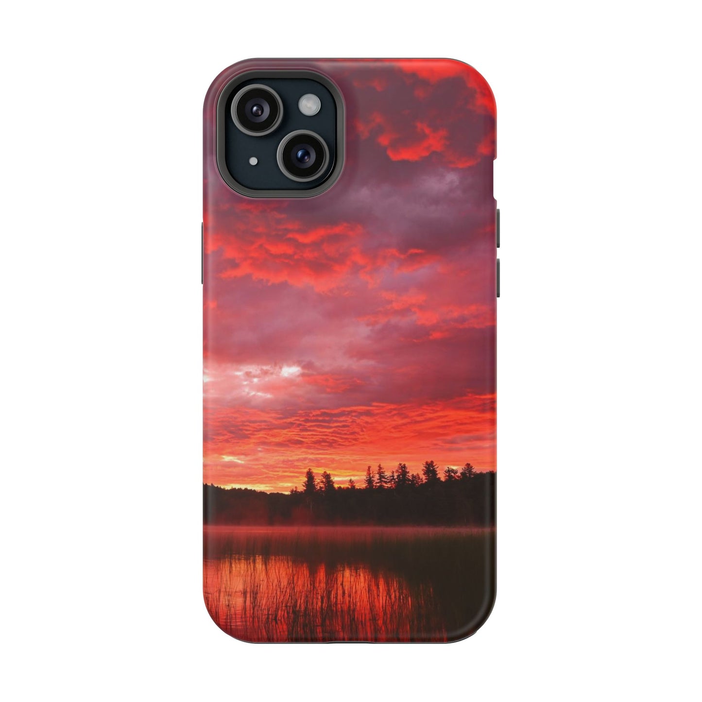 MagSafe Impact Resistant Phone Case - Fire in the Sky