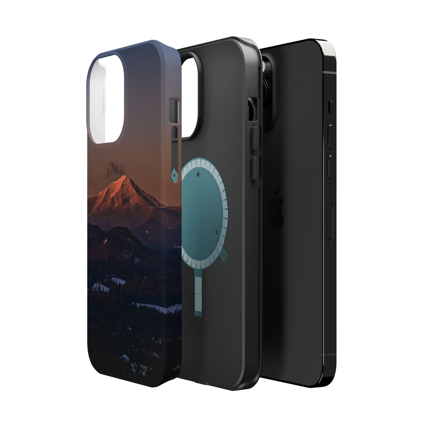 MagSafe Impact Resistant Phone Case - Sundown in a Mountain Town