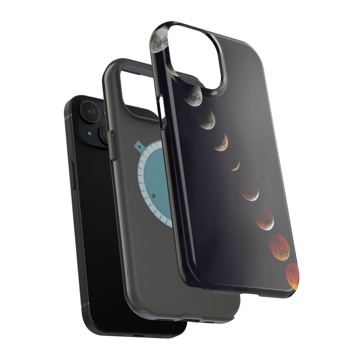 MagSafe Impact Resistant Phone Case - Lunar Eclipse Timelapse