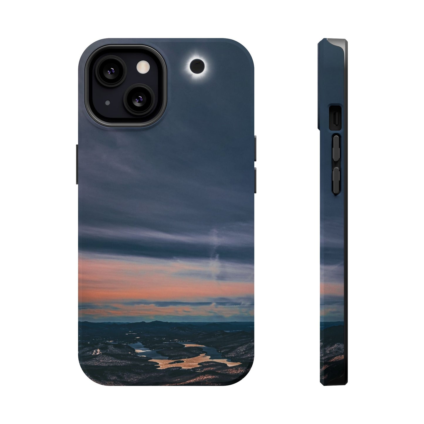 MagSafe Impact Resistant Phone Case - 2024 Solar Eclipse Totality from Whiteface Mountain