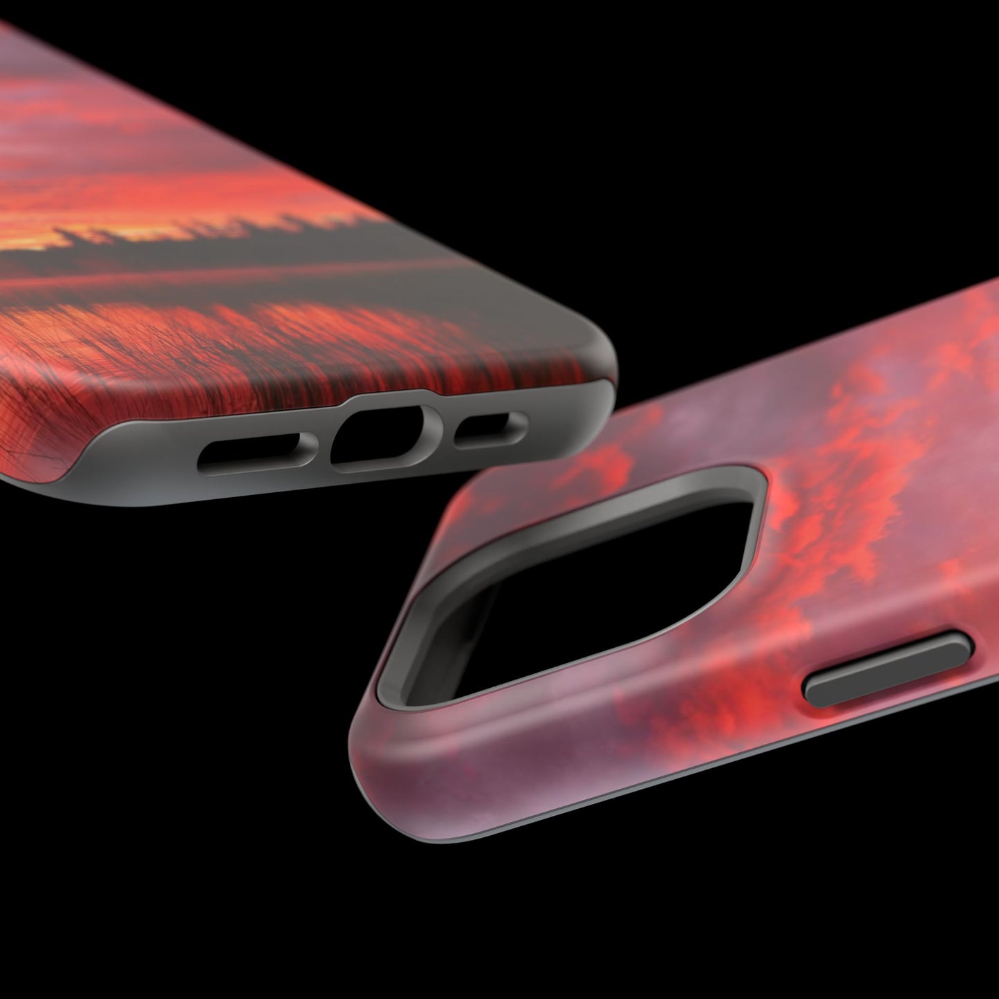 MagSafe Impact Resistant Phone Case - Fire in the Sky