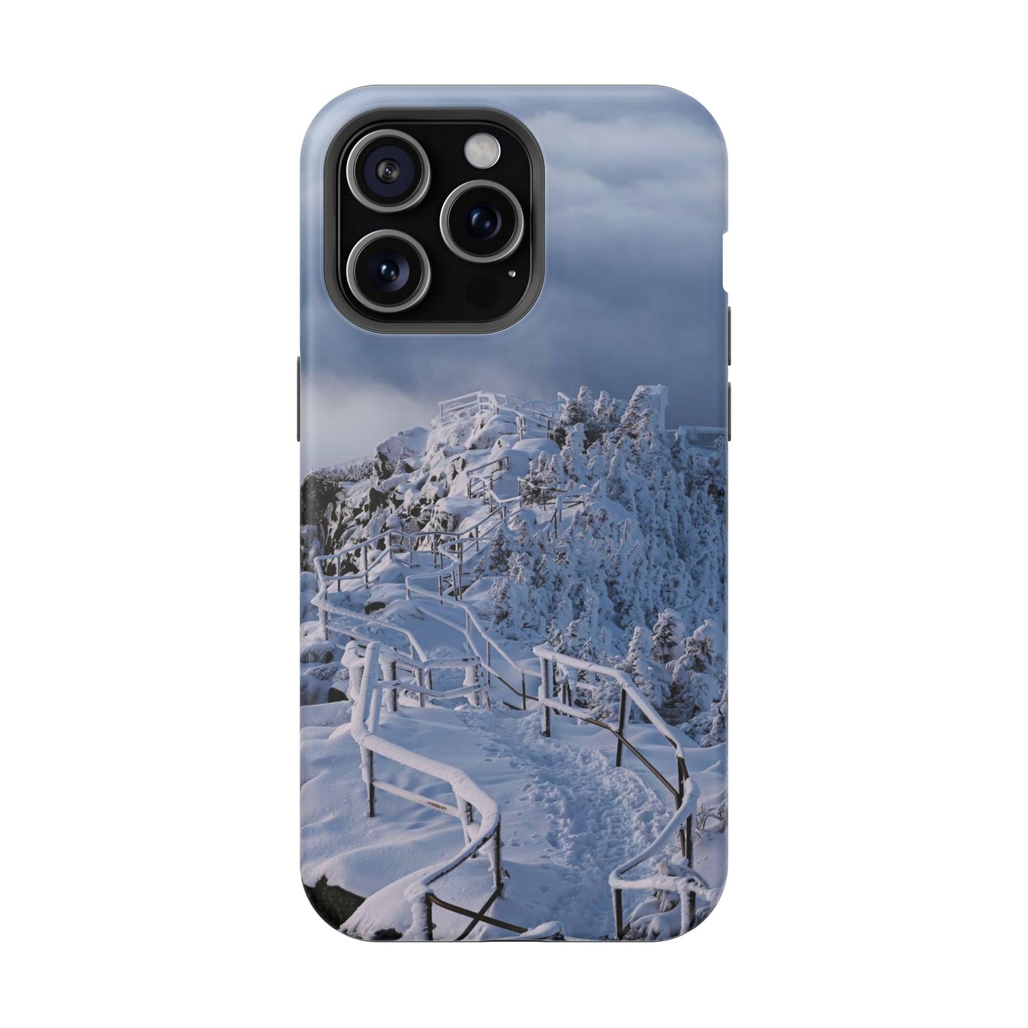 MagSafe Impact Resistant Phone Case - Whiteface Castle in the Clouds