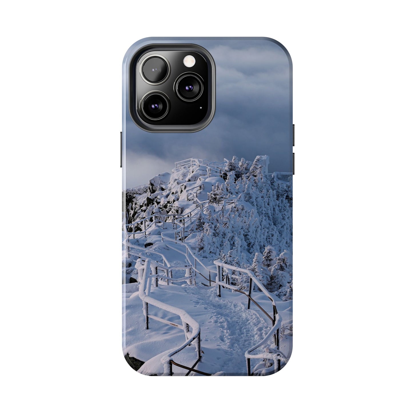 Impact Resistant Phone Case - Whiteface Castle in the Clouds