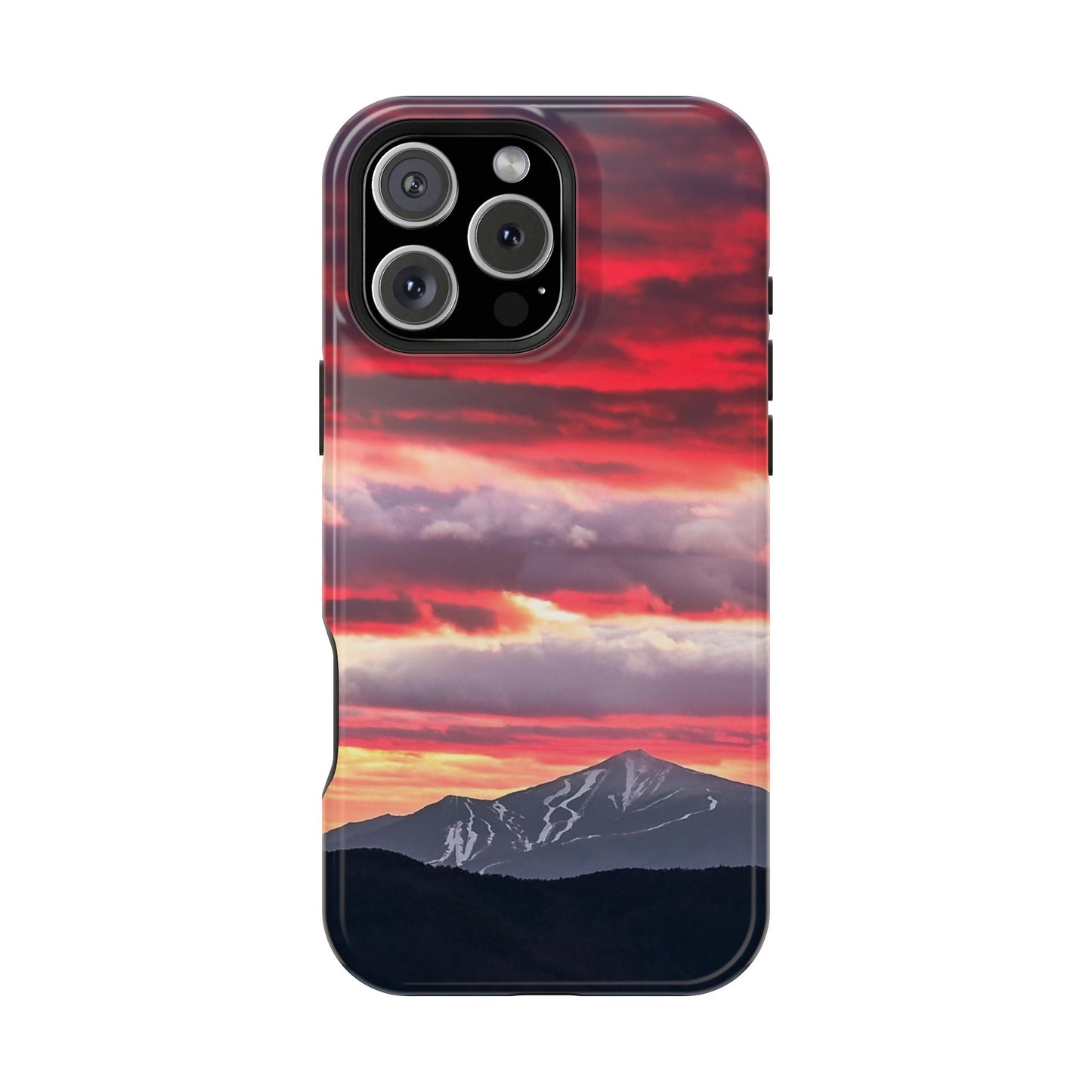 MagSafe Impact Resistant Phone Case - Whiteface Mt. Sunset