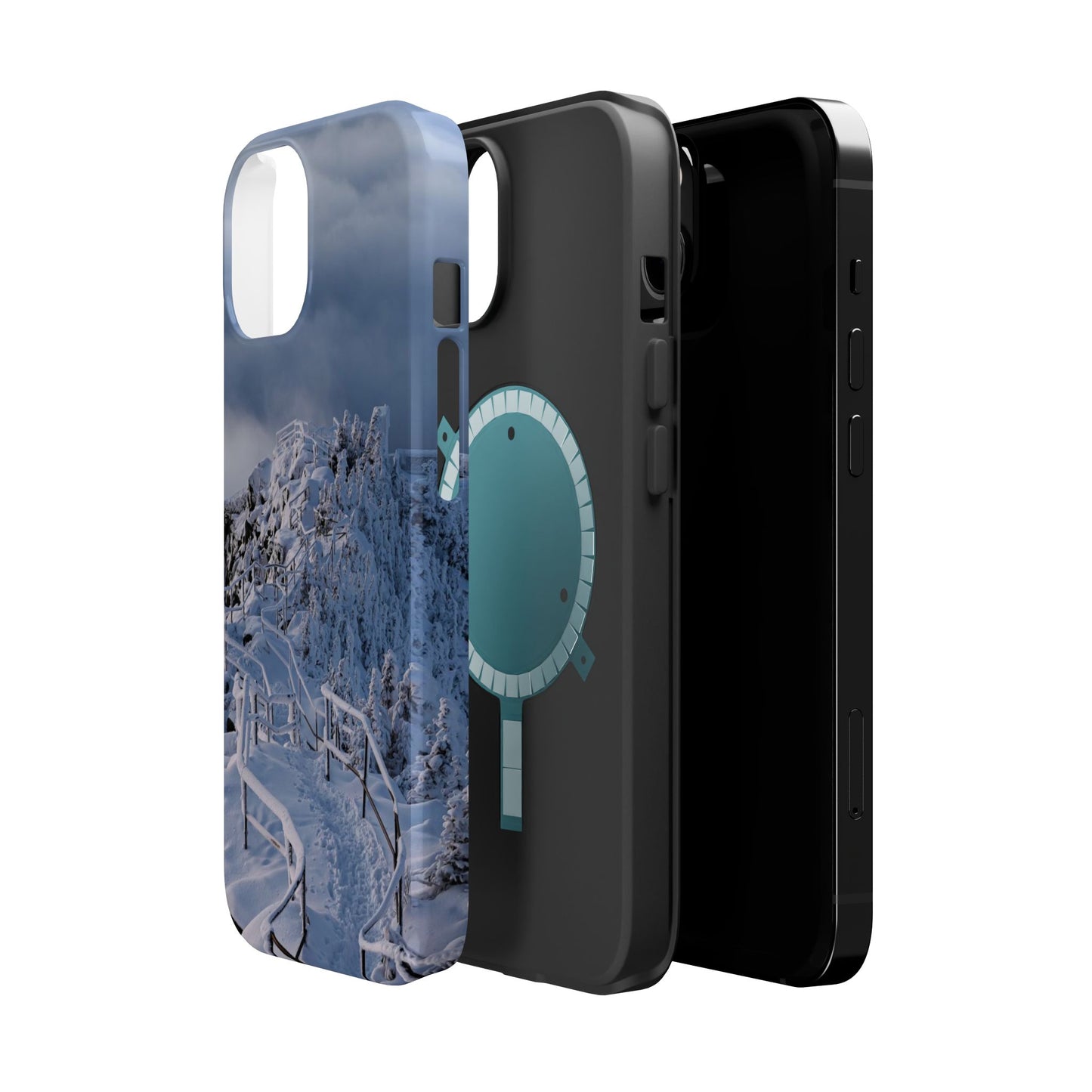 MagSafe Impact Resistant Phone Case - Whiteface Castle in the Clouds