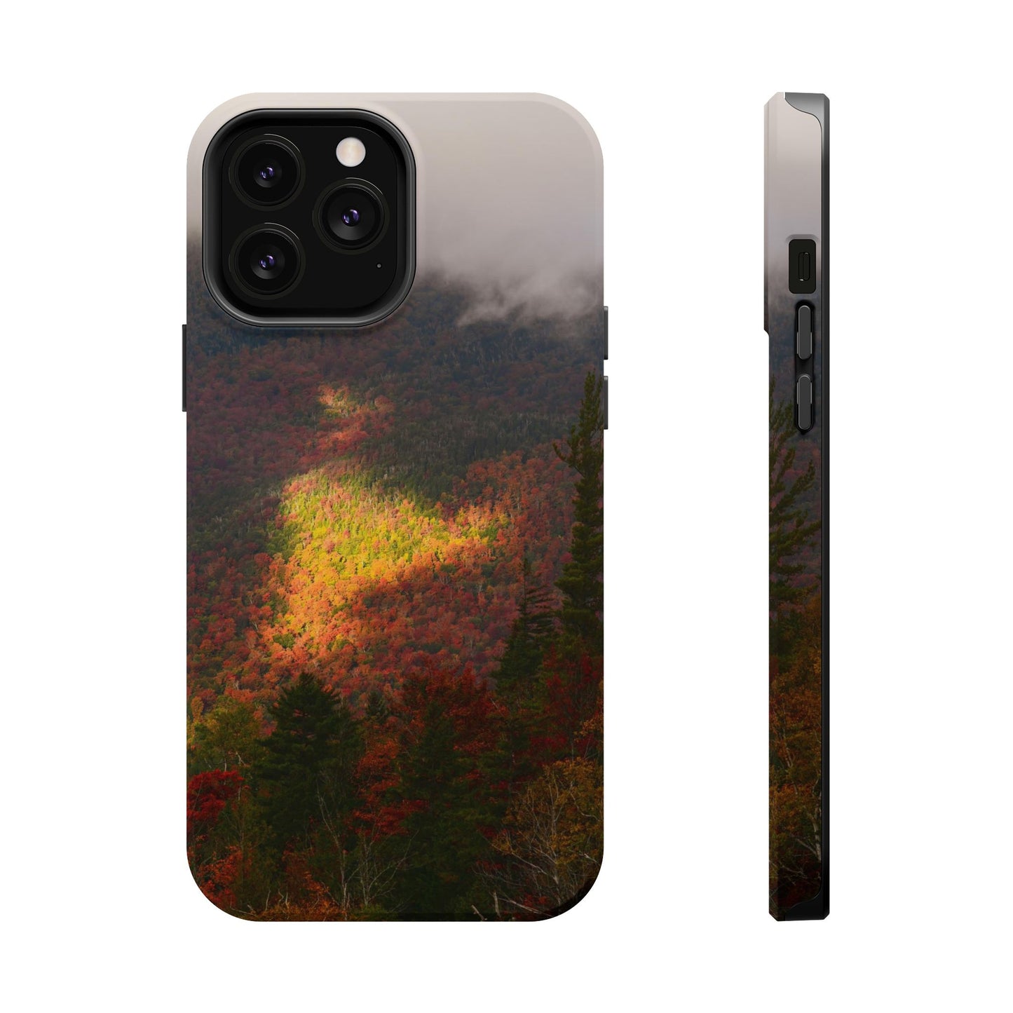 MagSafe Impact Resistant Phone Case - Adirondack Fall Fog & Foliage