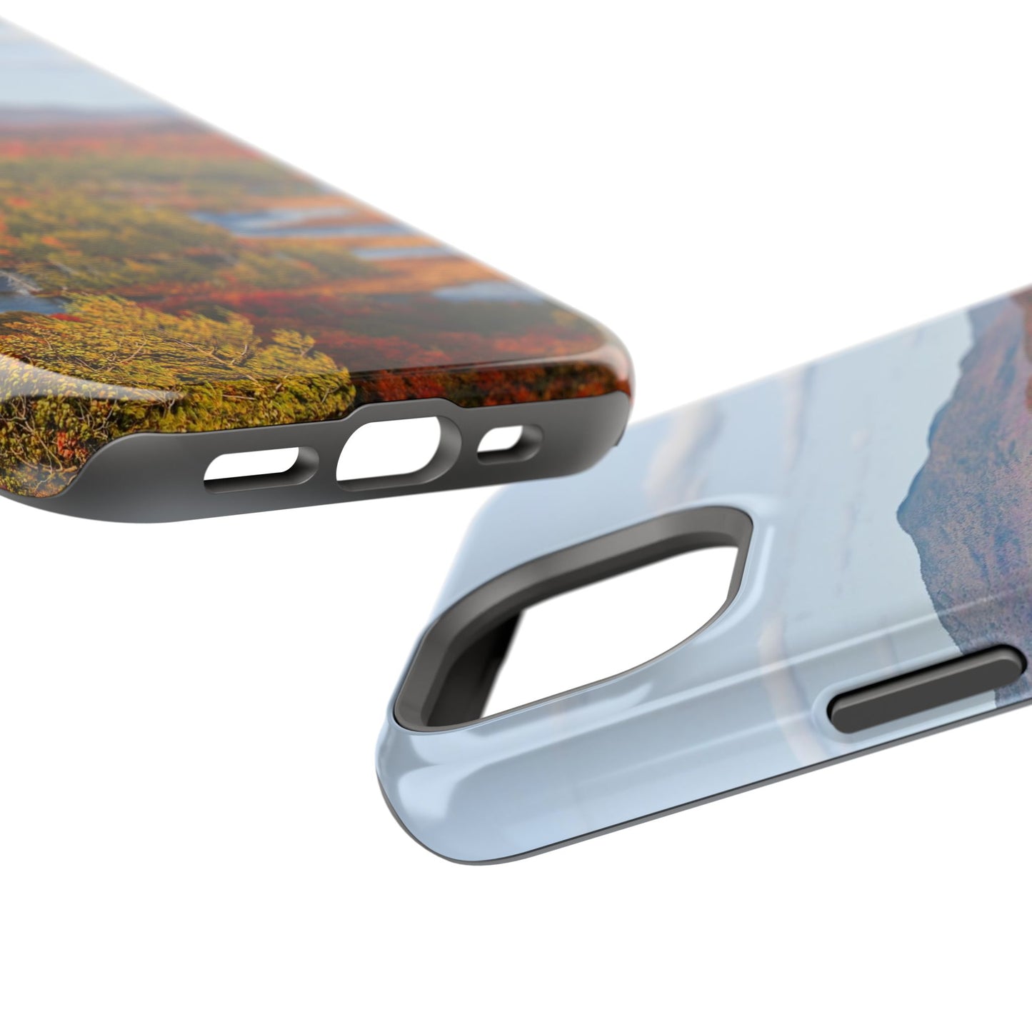 MagSafe Impact Resistant Phone Case - Mountains & Rivers Autumn