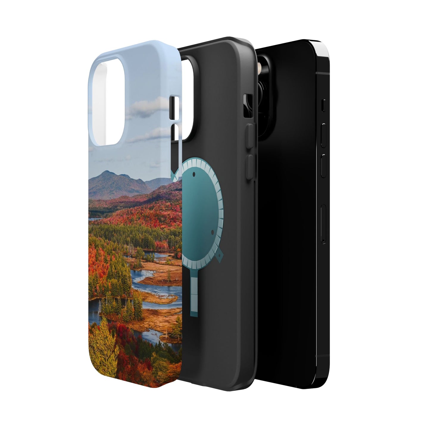 MagSafe Impact Resistant Phone Case - Mountains & Rivers Autumn