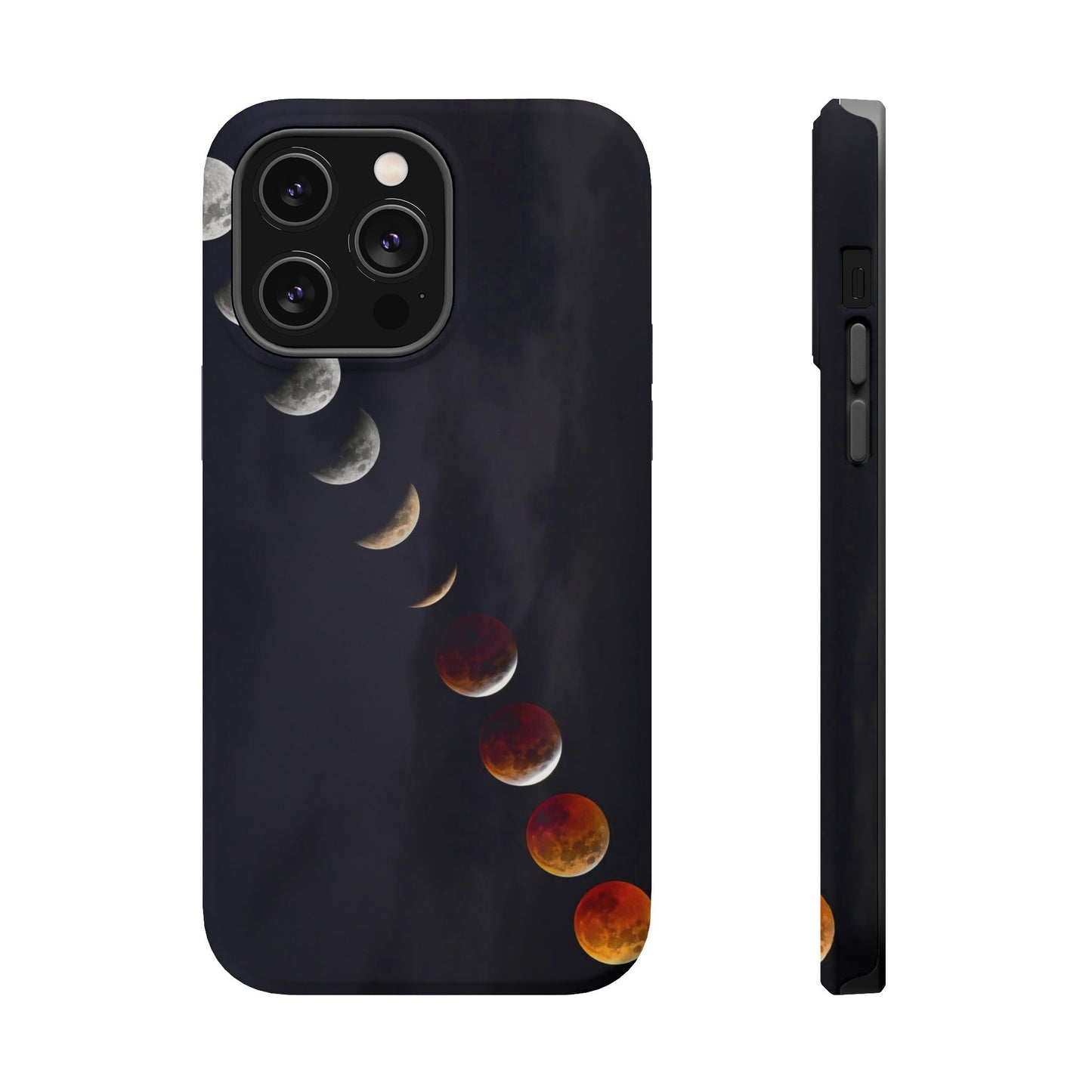 MagSafe Impact Resistant Phone Case - Lunar Eclipse Timelapse