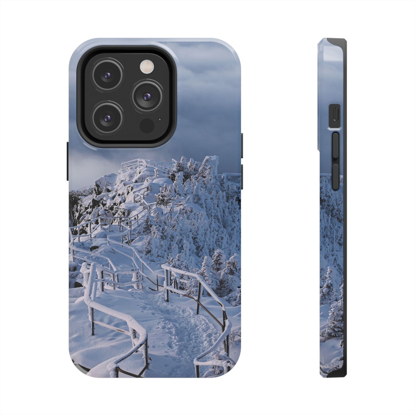 Impact Resistant Phone Case - Whiteface Castle in the Clouds