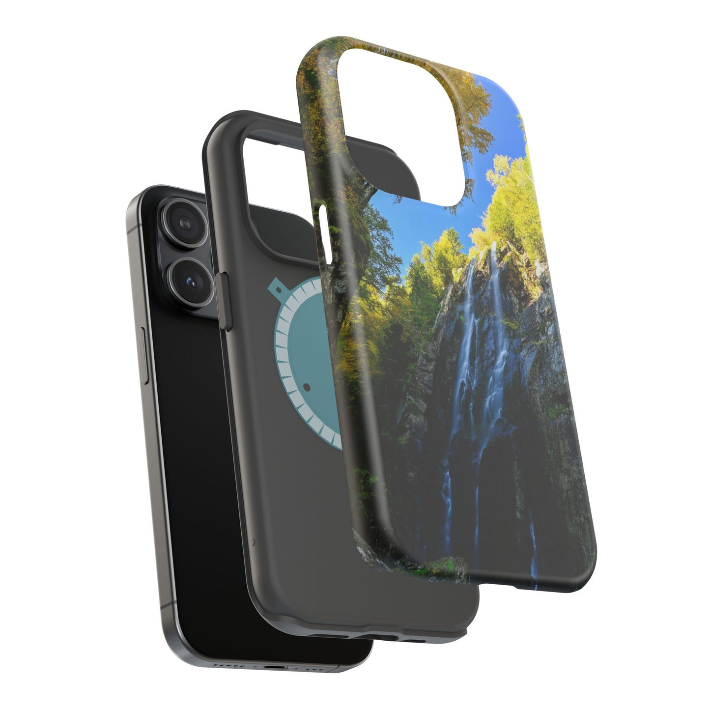 MagSafe Impact Resistant Phone Case - Rainbow Falls