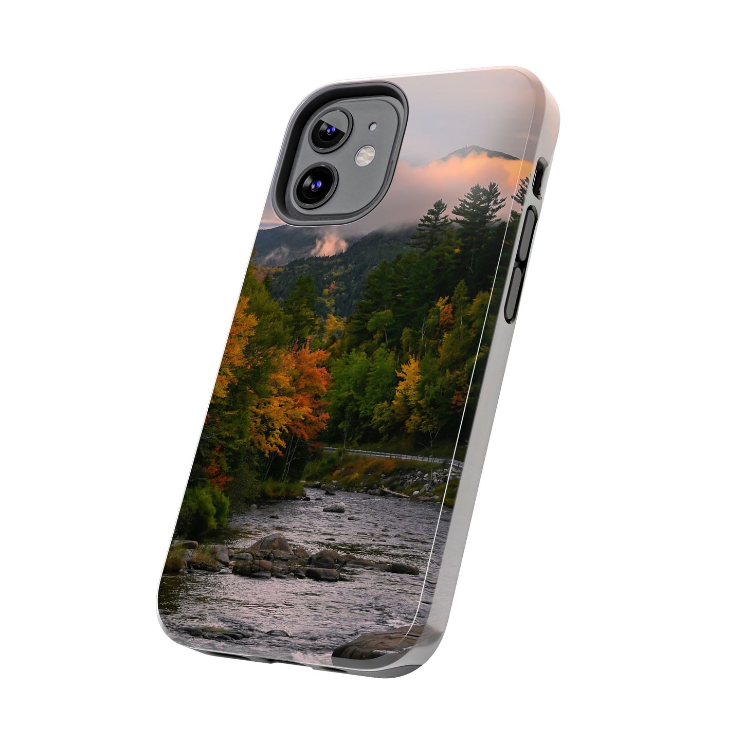 Impact Resistant Phone Case - Ausable Autumn Morning