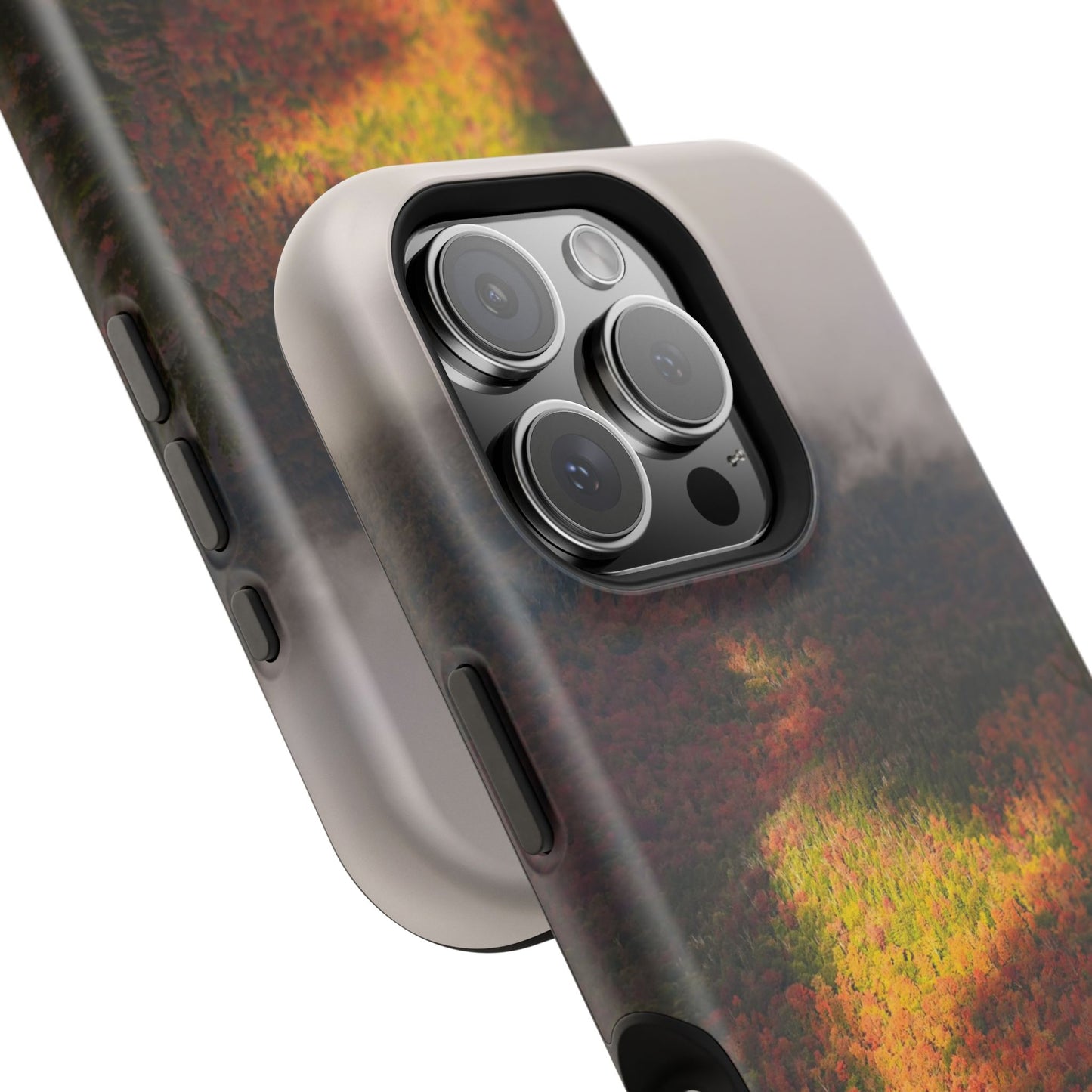 MagSafe Impact Resistant Phone Case - Adirondack Fall Fog & Foliage