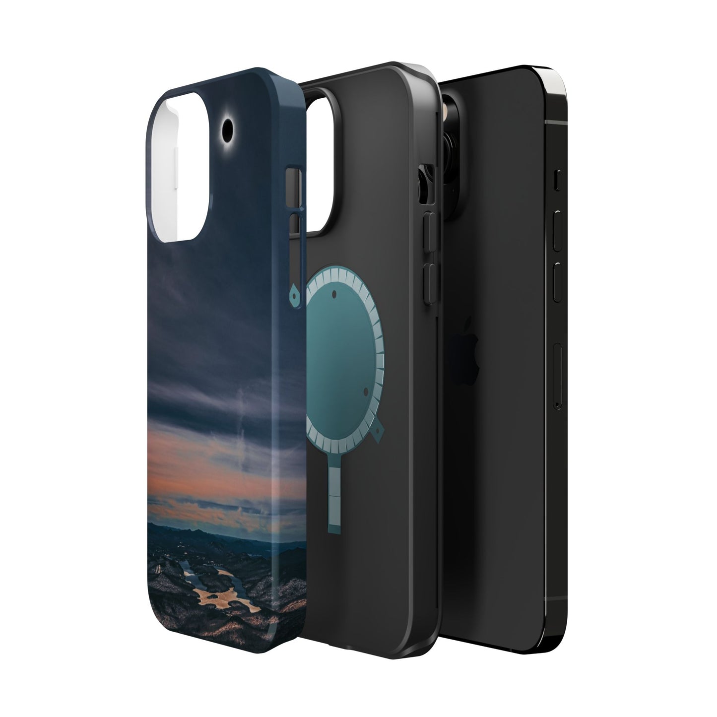 MagSafe Impact Resistant Phone Case - 2024 Solar Eclipse Totality from Whiteface Mountain