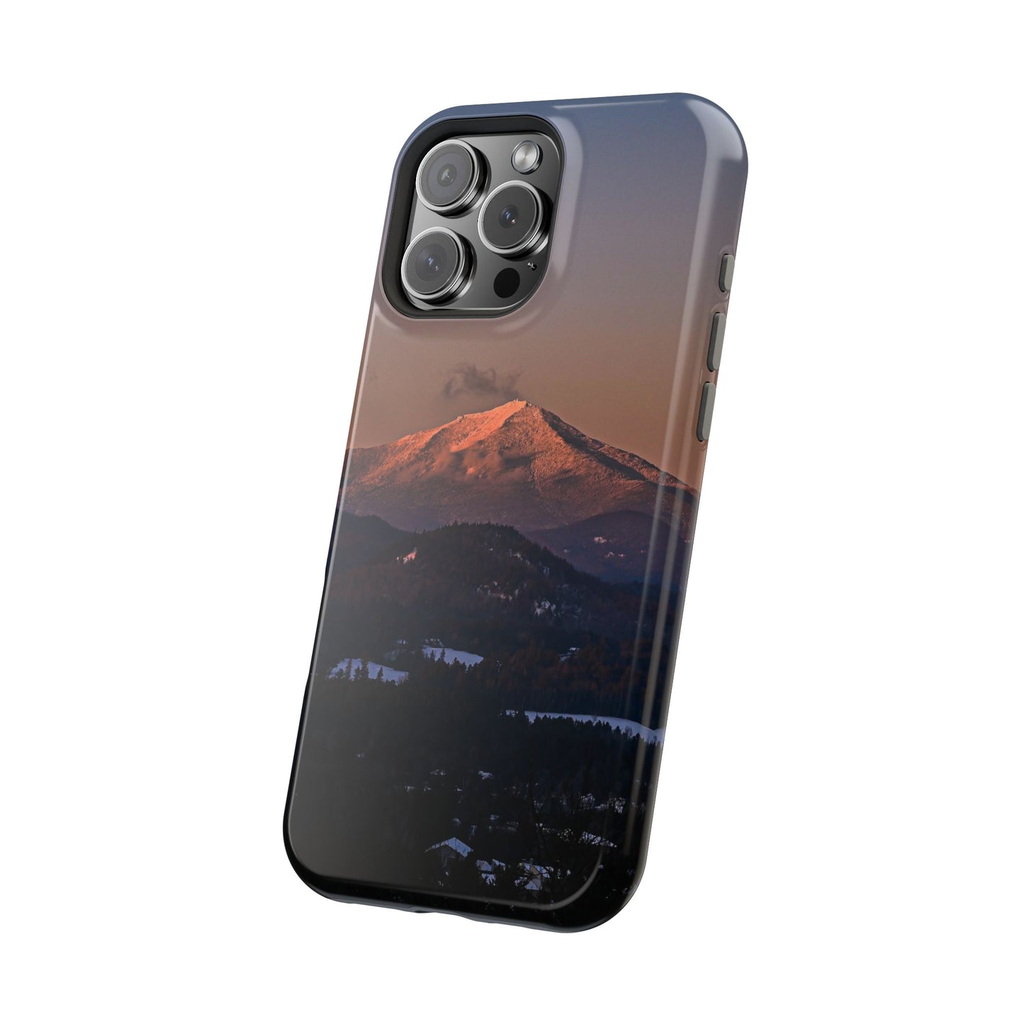 MagSafe Impact Resistant Phone Case - Sundown in a Mountain Town