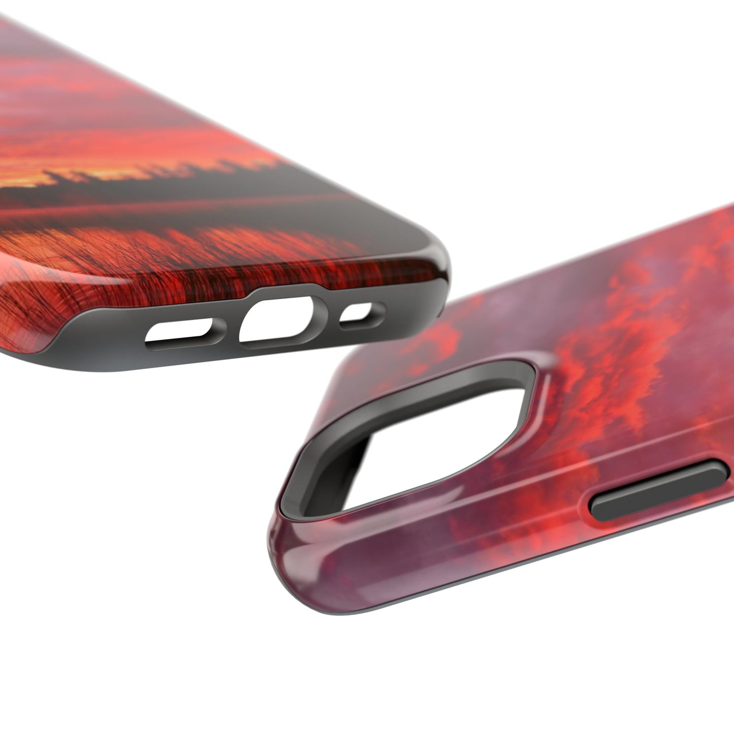 MagSafe Impact Resistant Phone Case - Fire in the Sky