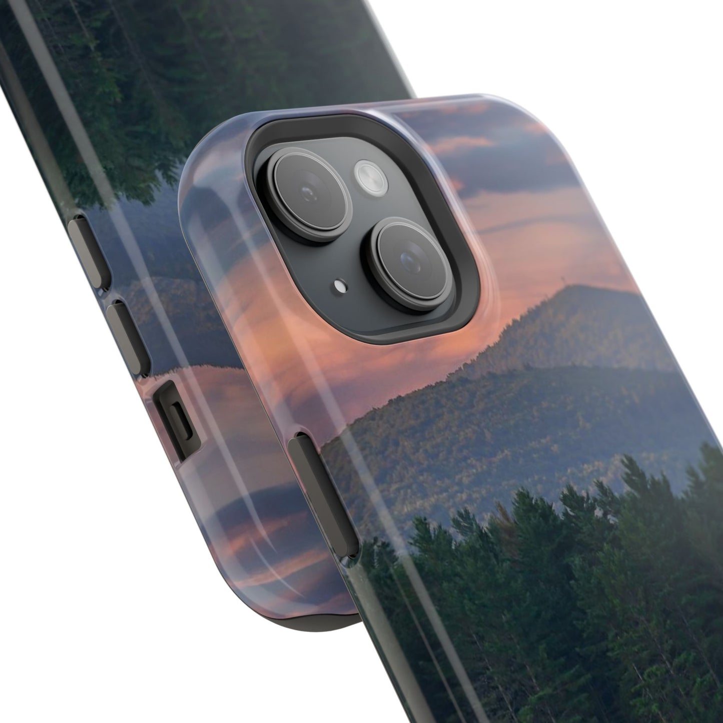 MagSafe Impact Resistant Phone Case - Loon Lake Mountain