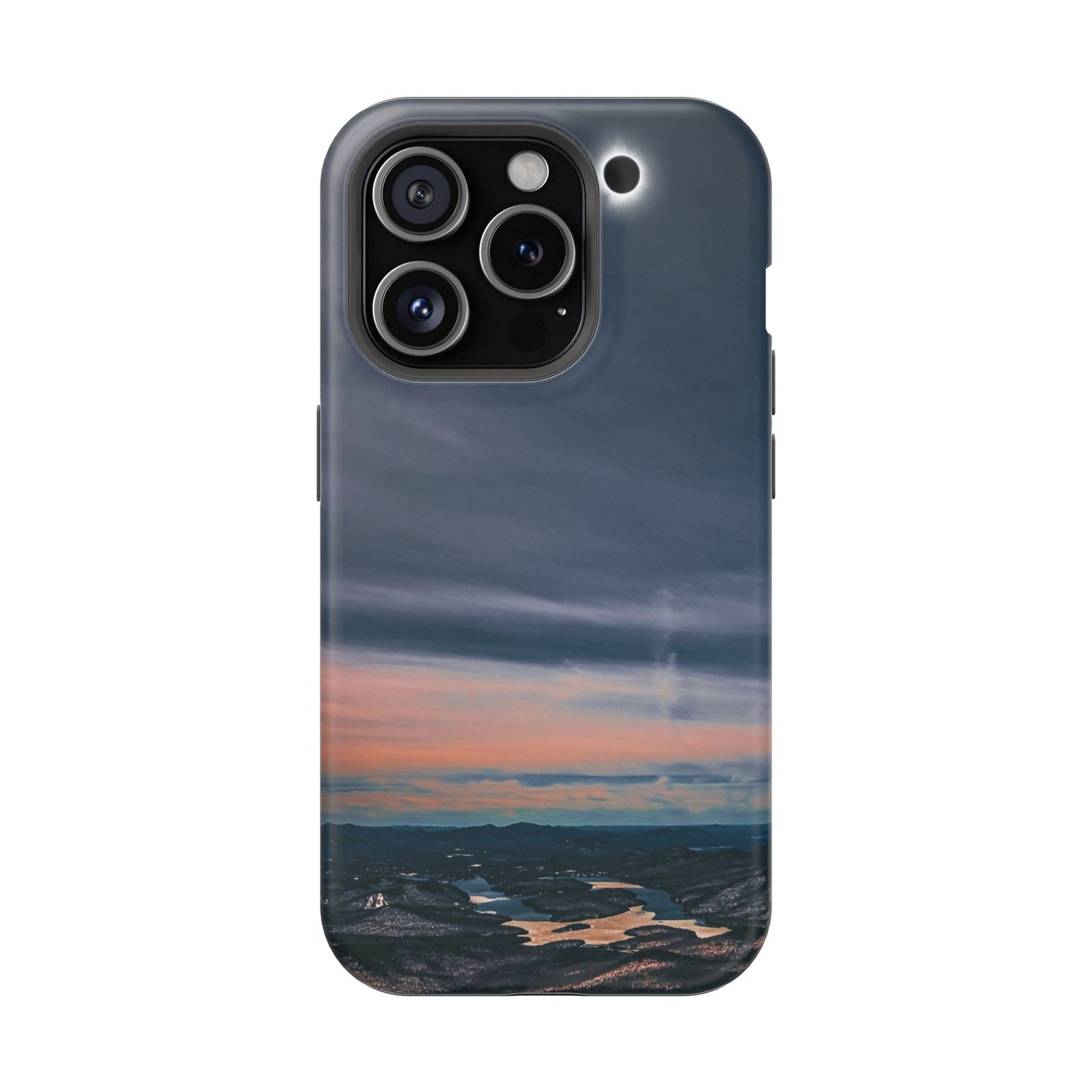 MagSafe Impact Resistant Phone Case - 2024 Solar Eclipse Totality from Whiteface Mountain