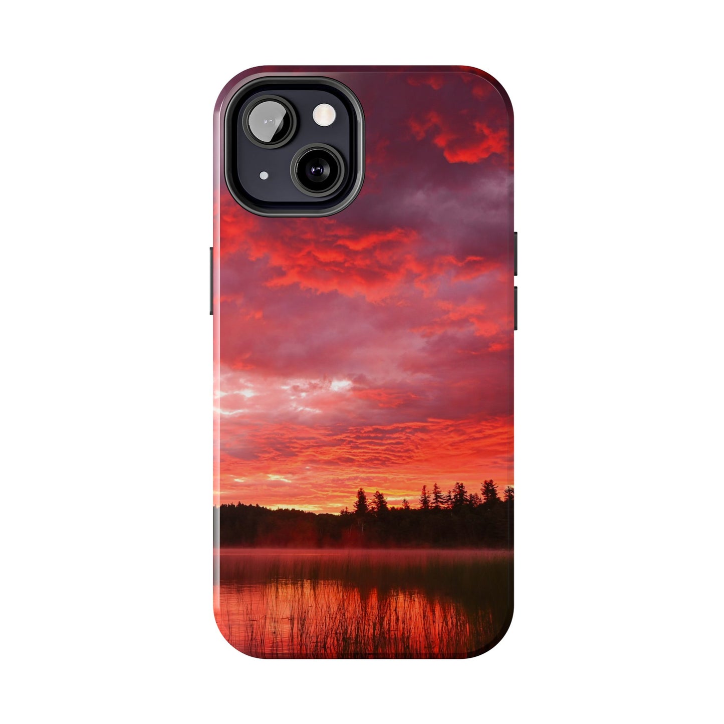 Impact Resistant Phone Case - Fire in the Sky