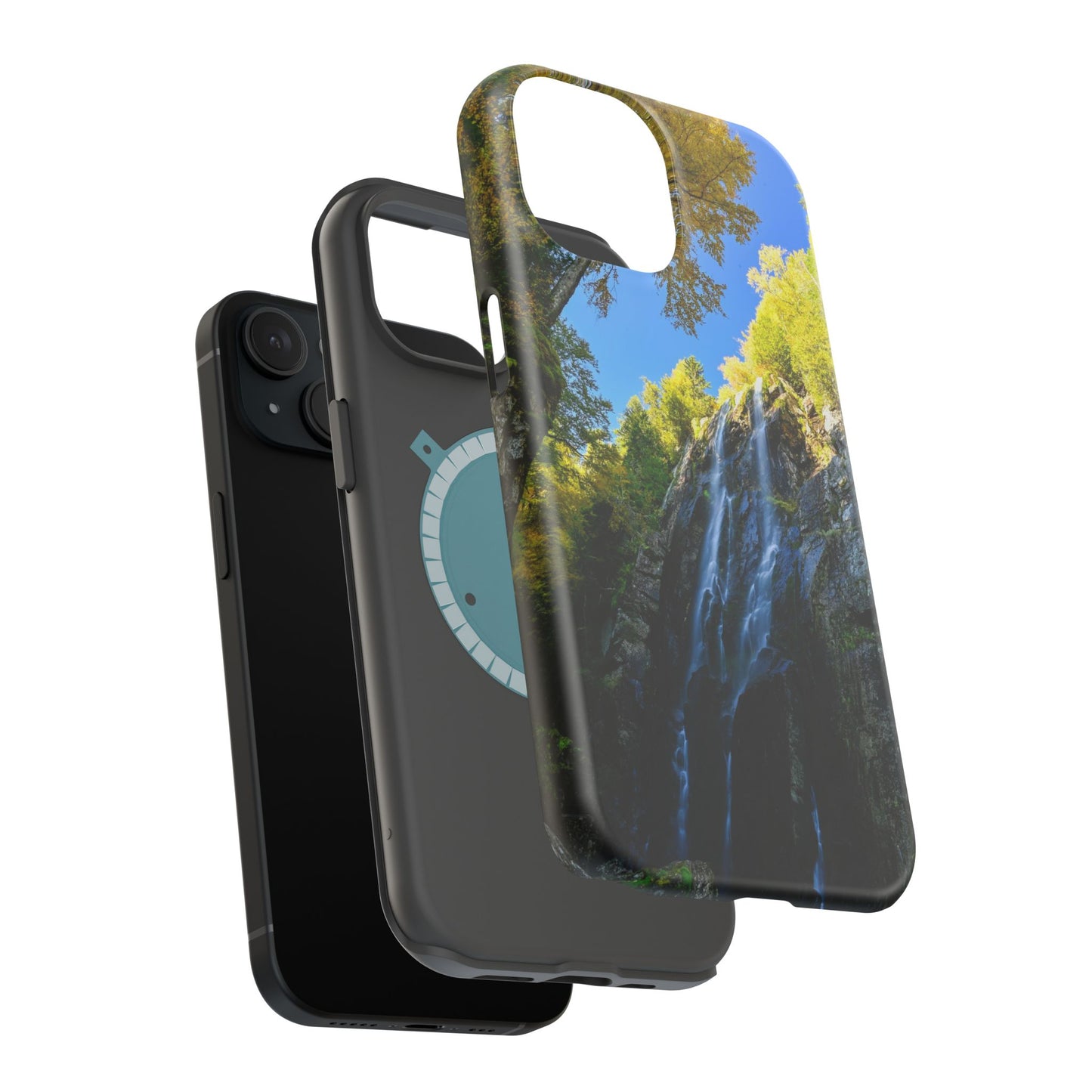 MagSafe Impact Resistant Phone Case - Rainbow Falls