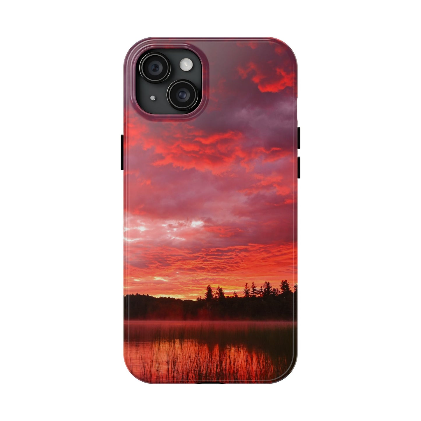 Impact Resistant Phone Case - Fire in the Sky