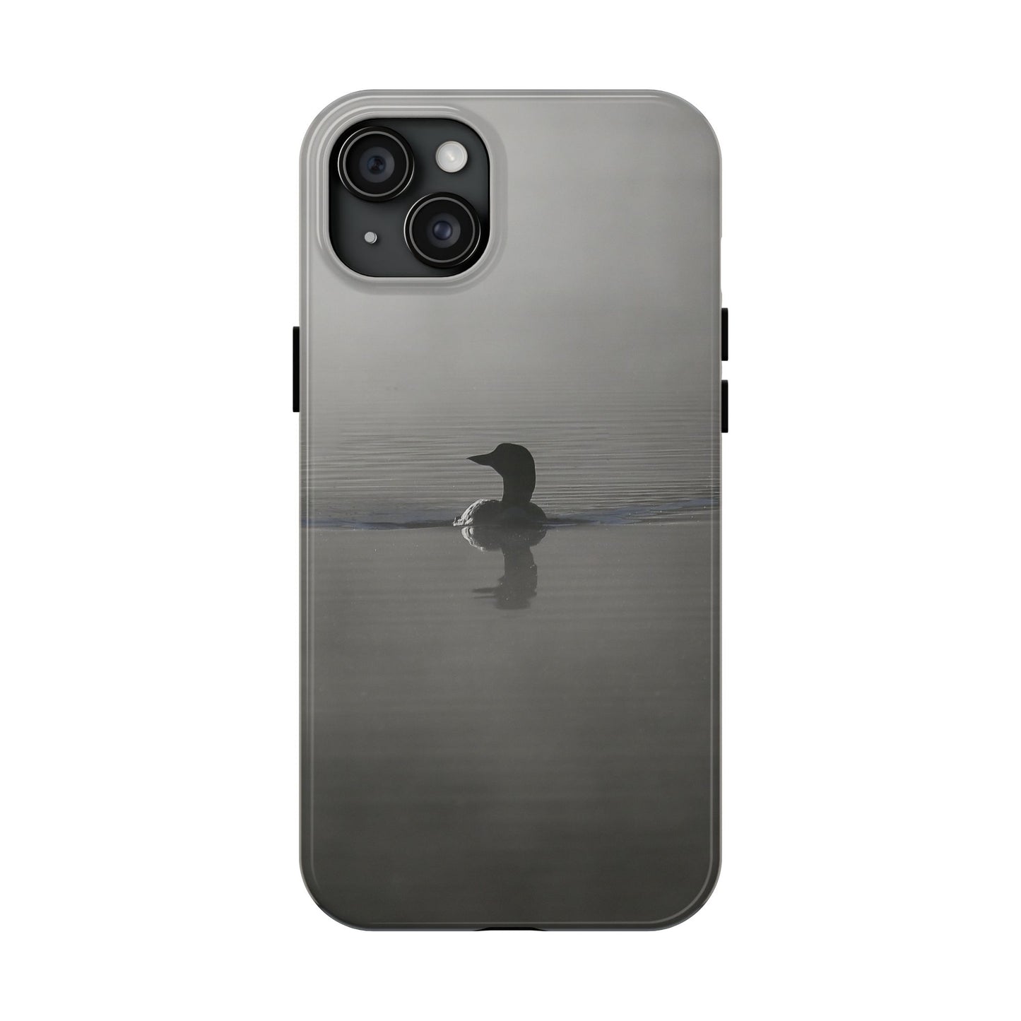 Impact Resistant Phone Case - Loon in the Mist