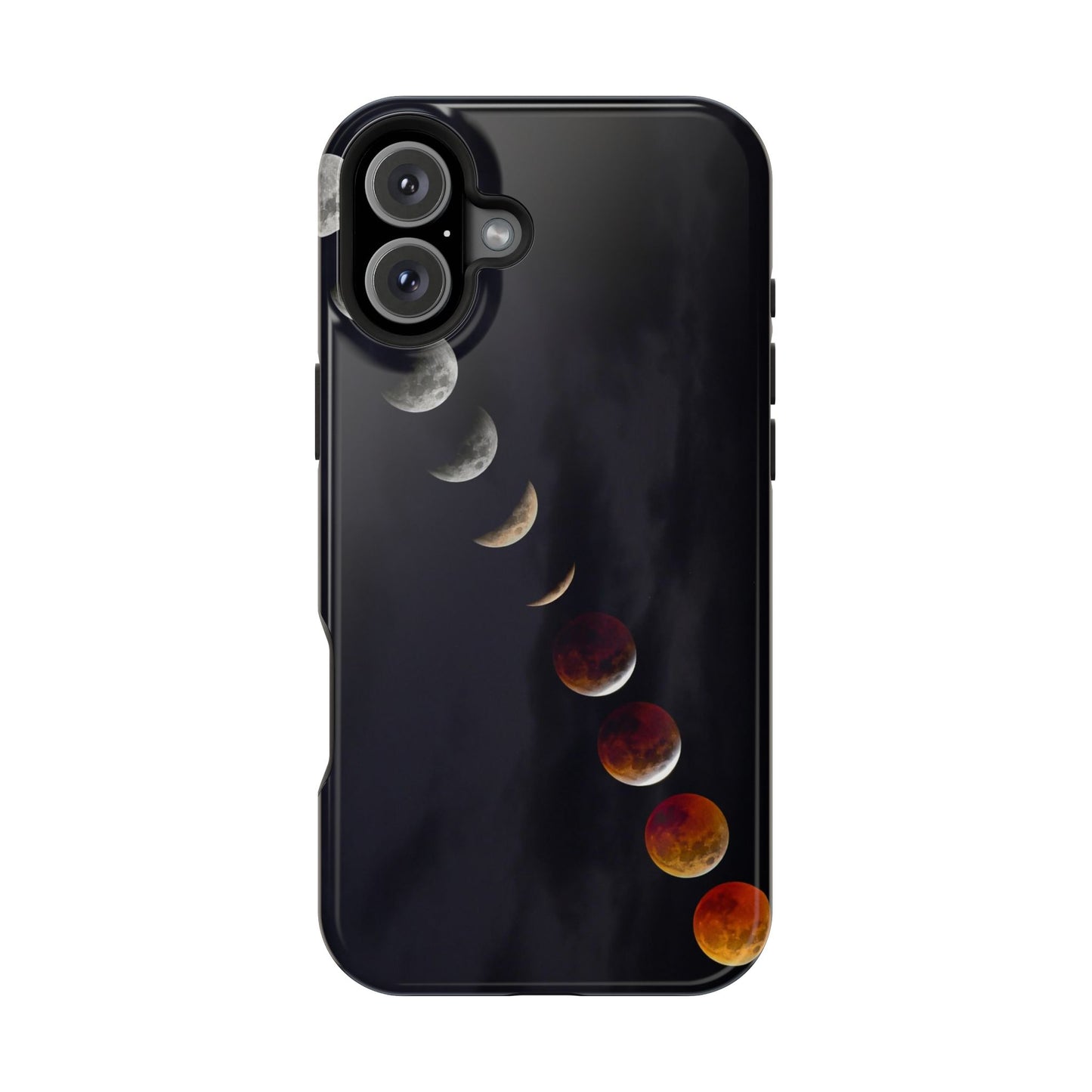 MagSafe Impact Resistant Phone Case - Lunar Eclipse Timelapse