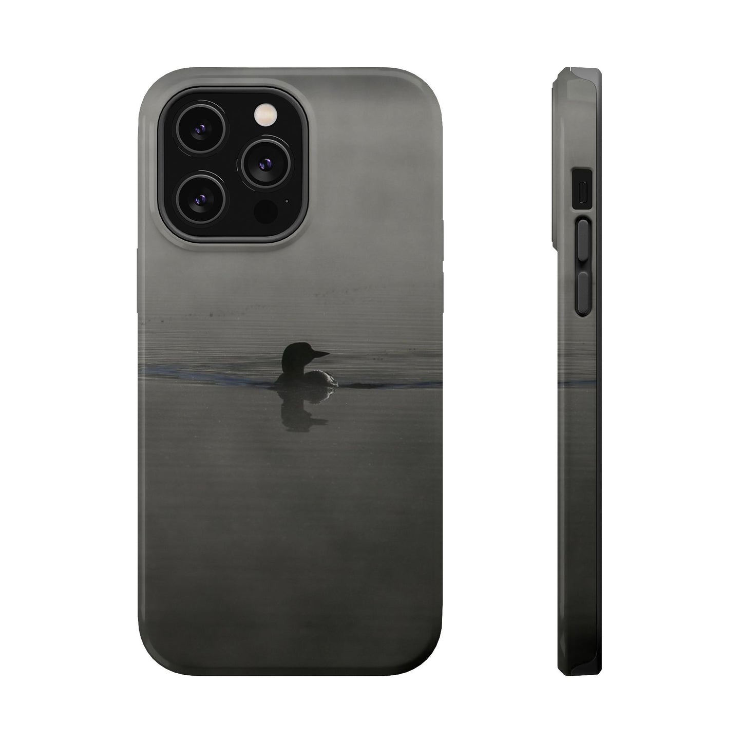 MagSafe Impact Resistant Phone Case - Loon in the Mist