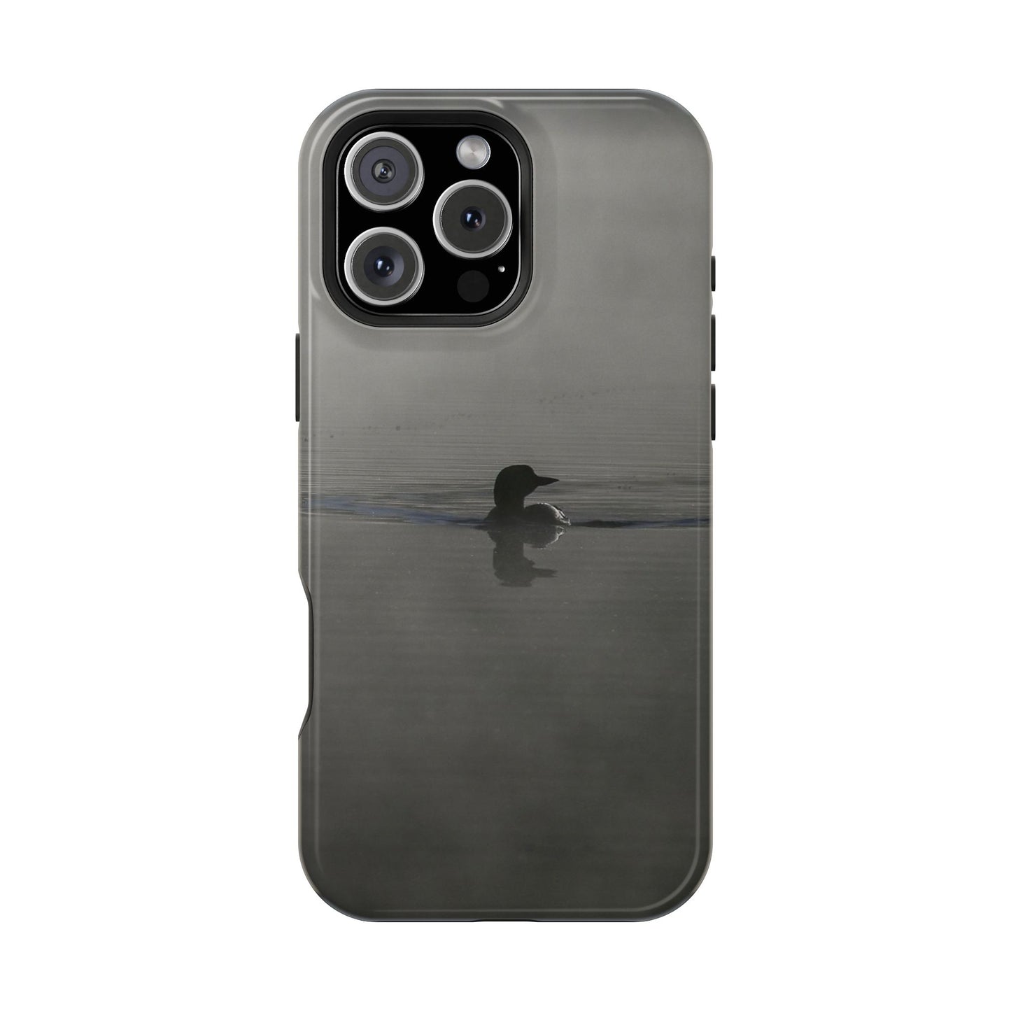 MagSafe Impact Resistant Phone Case - Loon in the Mist