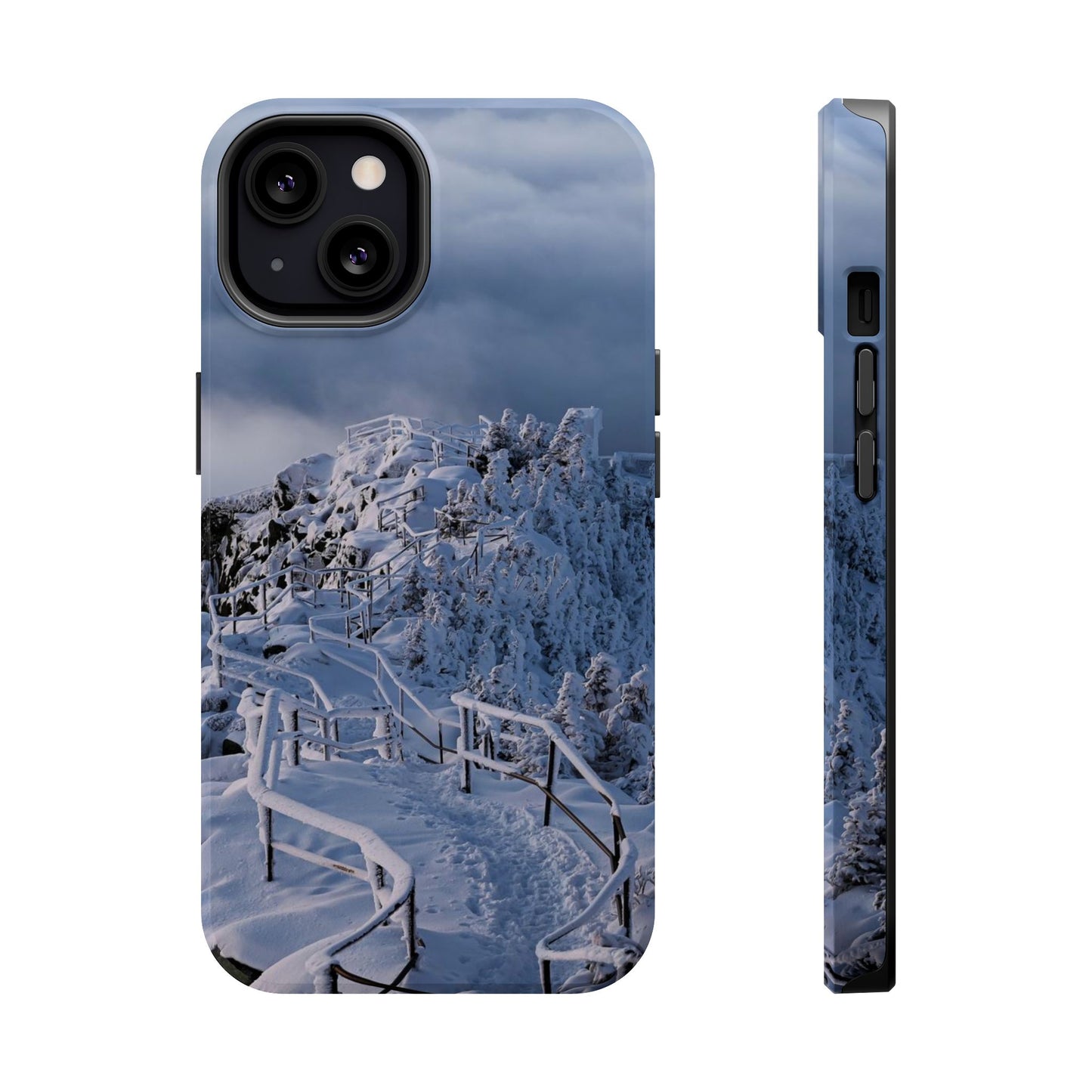 MagSafe Impact Resistant Phone Case - Whiteface Castle in the Clouds