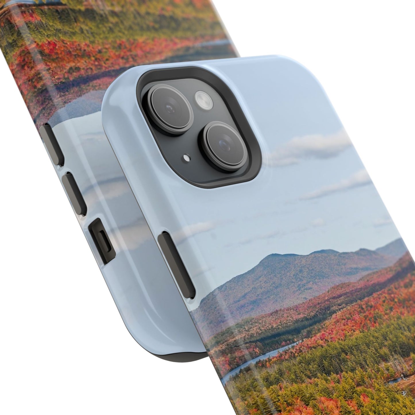 MagSafe Impact Resistant Phone Case - Mountains & Rivers Autumn